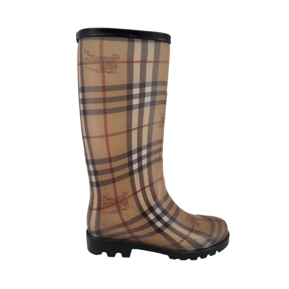 Burberry Haymarket Classic Check Rain Boots